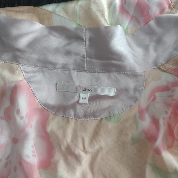 NWOT $368.00 NK Imode silk robe - At Harvey Nichols - Picture 2 of 6